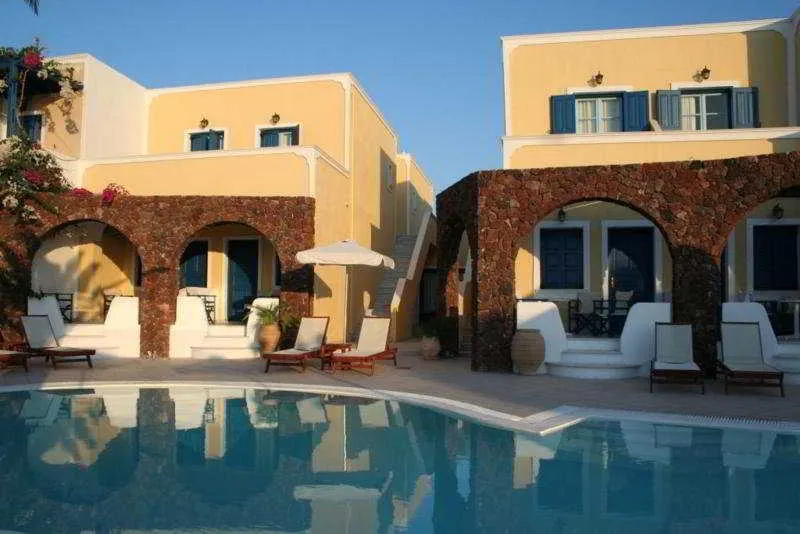 General view, Arion Bay, Santorini
