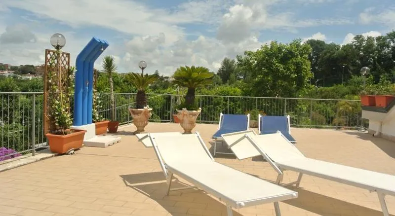 Terrace, Hotel Casafort, Naples