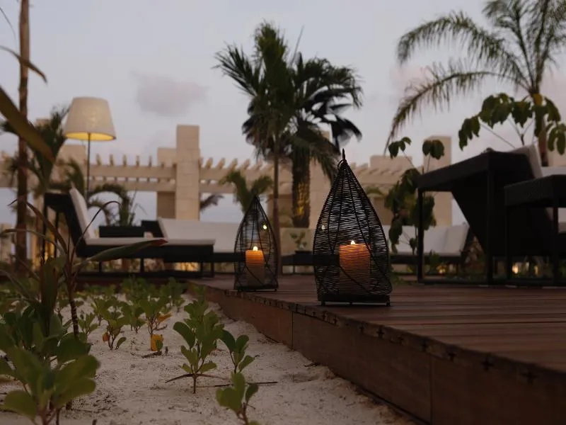 Terrace, Beloved Playa Mujeres Couples Only, Cancun Area