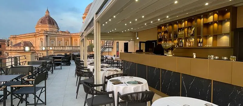 Terrace, The Major Hotel, Rome