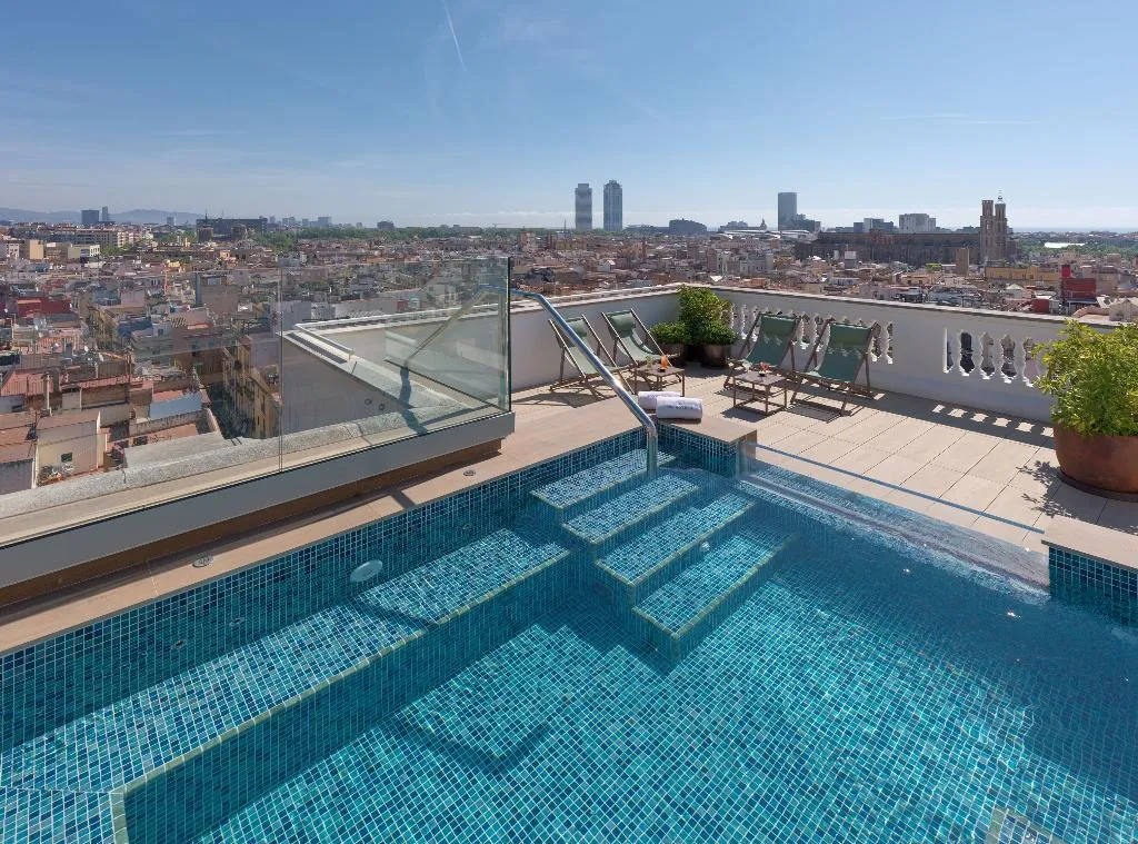 Terrace, H10 Montcada Boutique Hotel, Barcelona