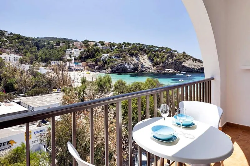 General view, Puerto Cala Vadella, Ibiza