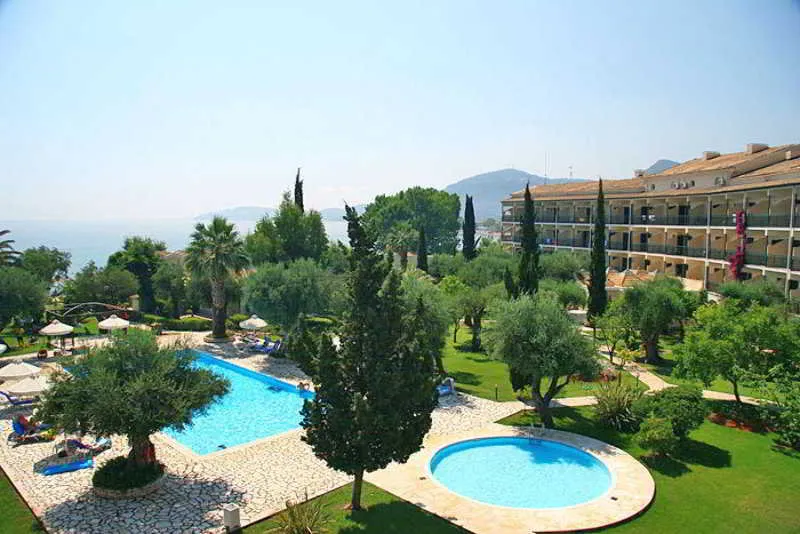 General view, Delfinia, Corfu