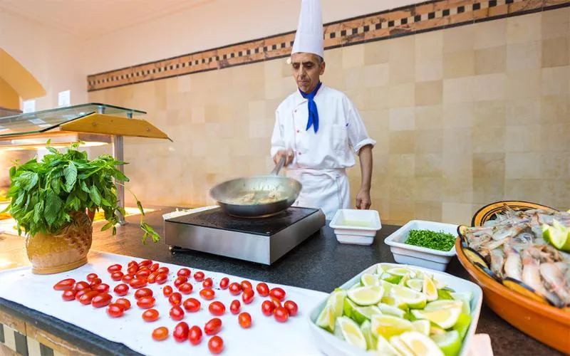 Restaurant, Medina Solaria & Thalasso Hotel, Tunisia