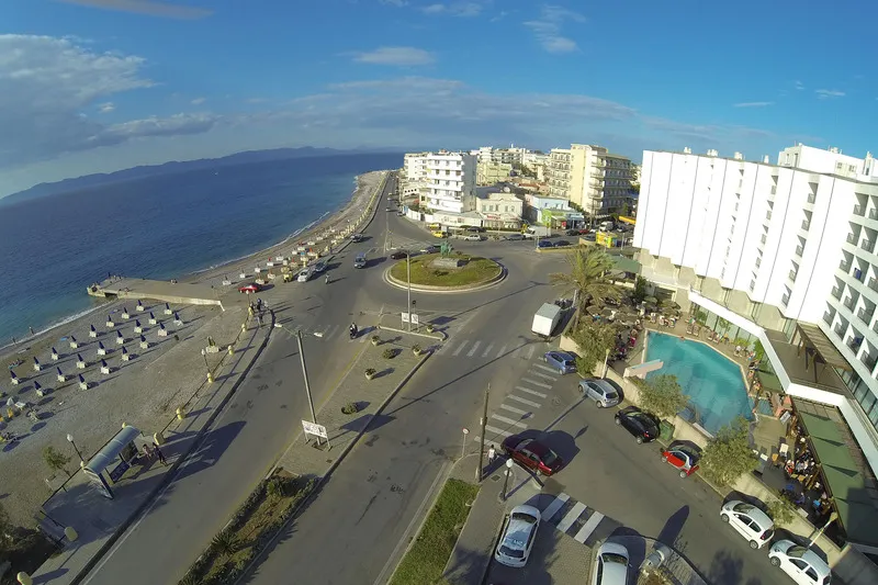 General view, Blue Sky City Beach Hotel, Rhodes