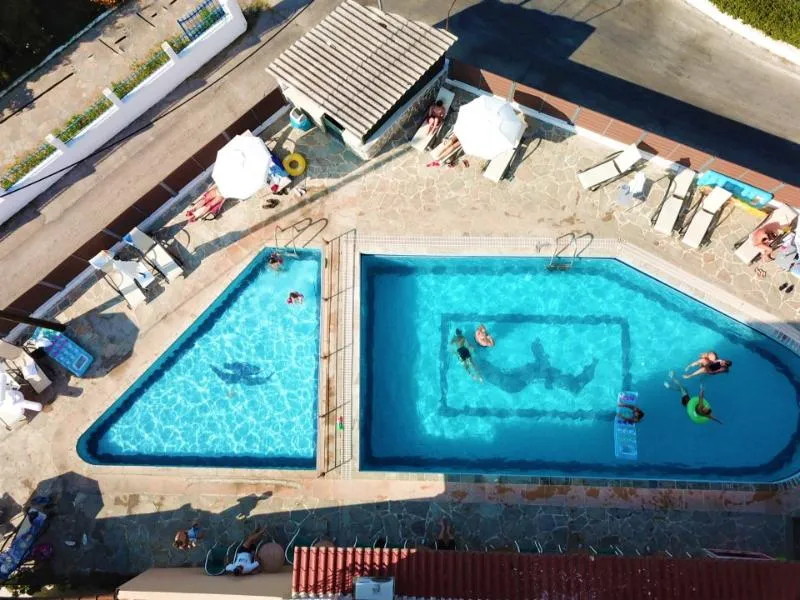 Pool, Sea Bird, Corfu