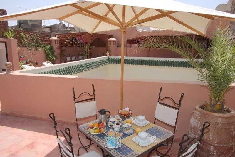 Terrace, Petit Karmela, Marrakech