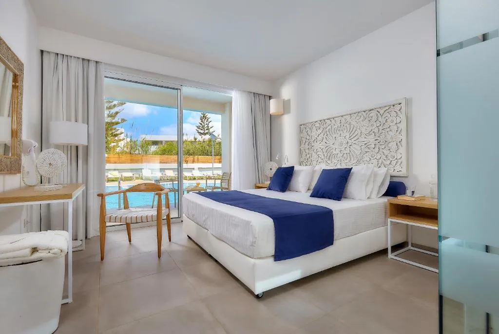 JUNIOR SUITE POOL VIEW Room, St Constantin Hotel, Crete