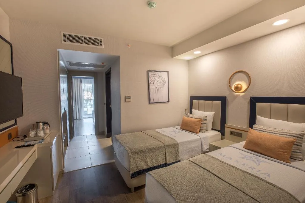 FAMILY ROOM SIDE SEA VIEW Room, Maxeria Blue Didyma Hotel, Bodrum