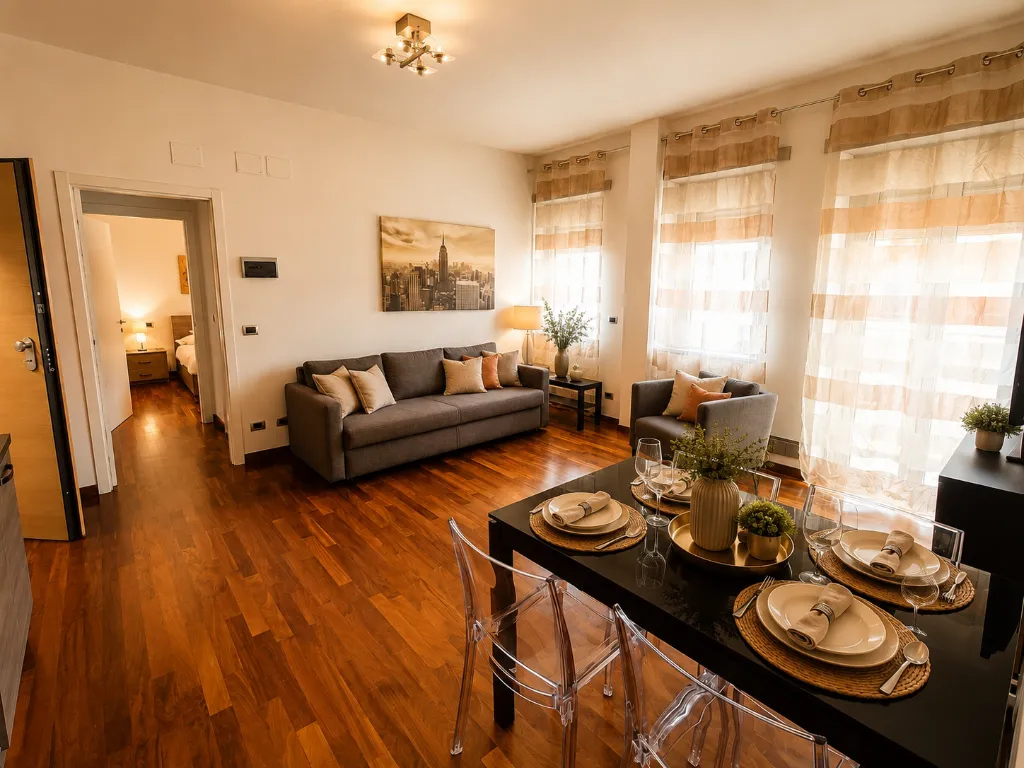 APARTMENT CONNECTING ROOM Room, Style Homes, Milan