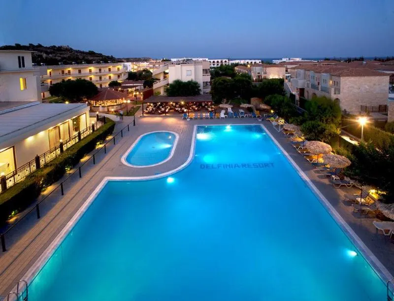 General view, Delfinia resort, Rhodes