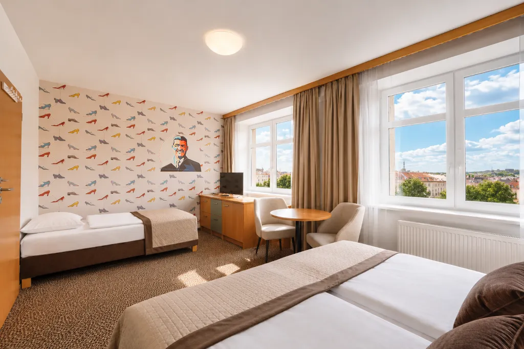 Room, COLORFACTORY SPA Hotel, Prague
