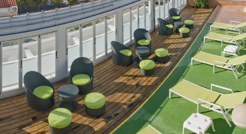 Terrace, Num Hotel, Costa Dorada
