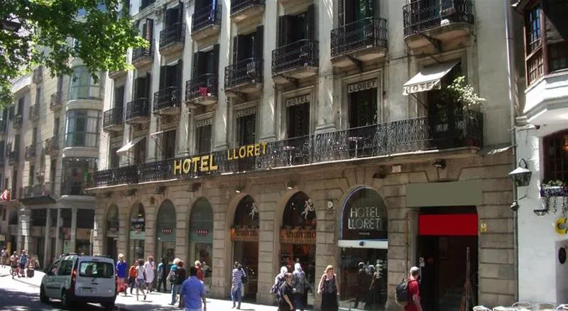 General view, Hotel Lloret Ramblas, Barcelona