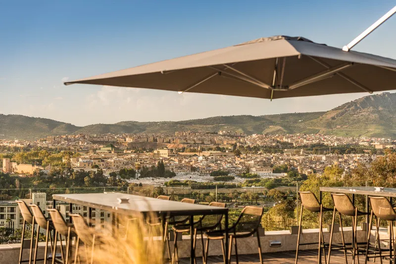Terrace, Sahrai, Fez