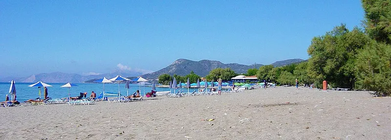 Beach, Smaragda, Samos