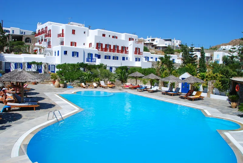 Pool, Kamari Hotel, Mykonos