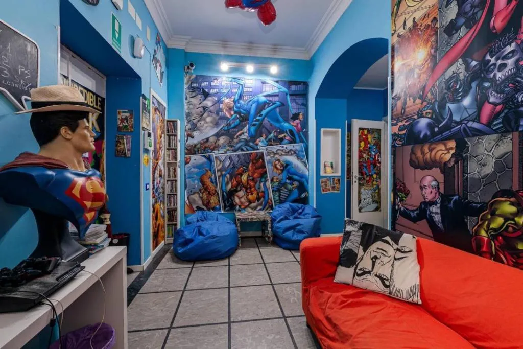 Bed in dormitory STANDARD Room, Comics Guesthouse, Rome