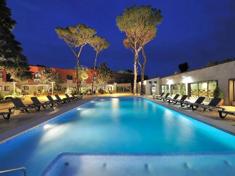 Terrace, Salles Hotel Aeroport de Girona, Costa Brava