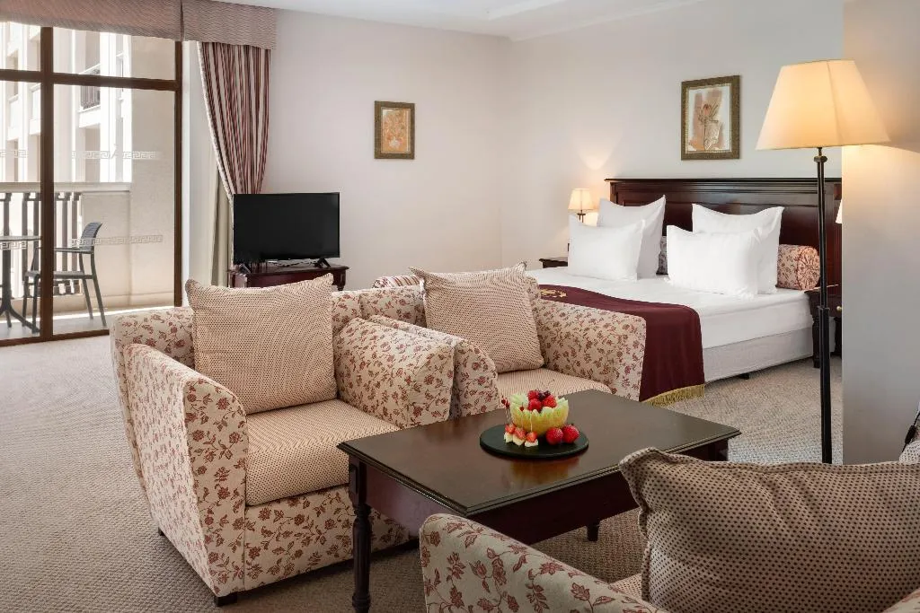 JUNIOR SUITE SEA VIEW KING BED Room, Melia Grand Hermitage, Varna