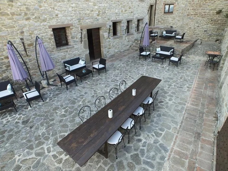 Terrace, Castello di Giomici, Perugia