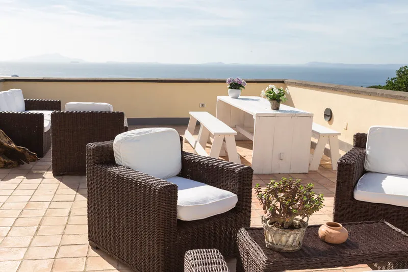 Terrace, Relais Regina Giovanna, Naples