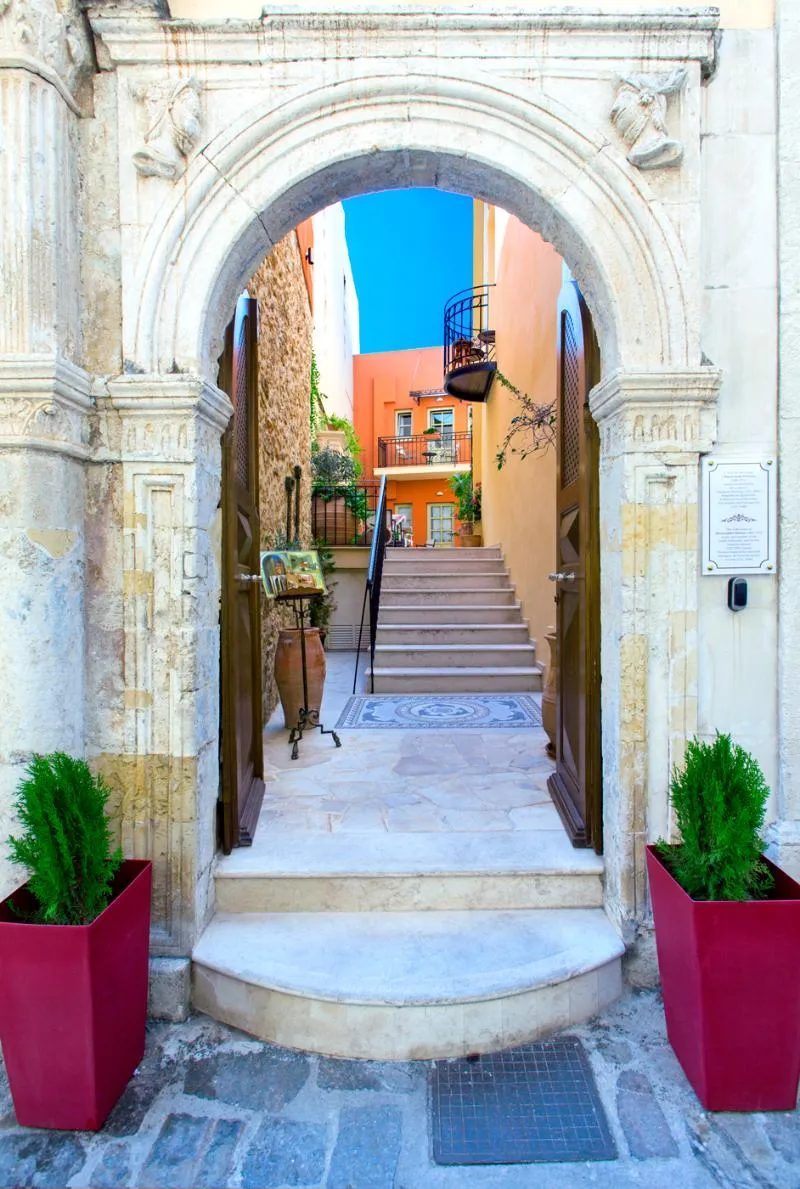 General view, Casa Moazzo, Crete
