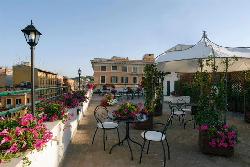 Terrace, Atlante Garden, Rome