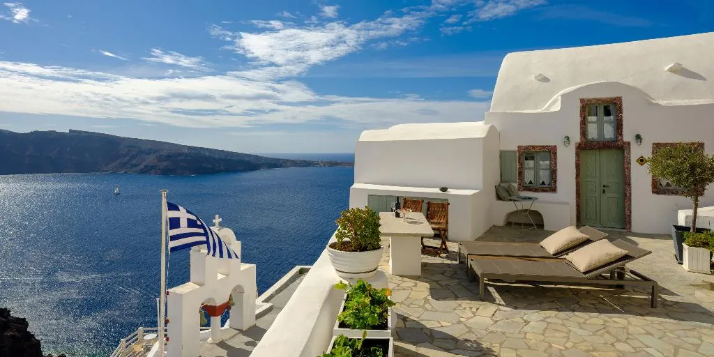 VILLA WITH JACUZZI Room, Fanari Villas, Santorini
