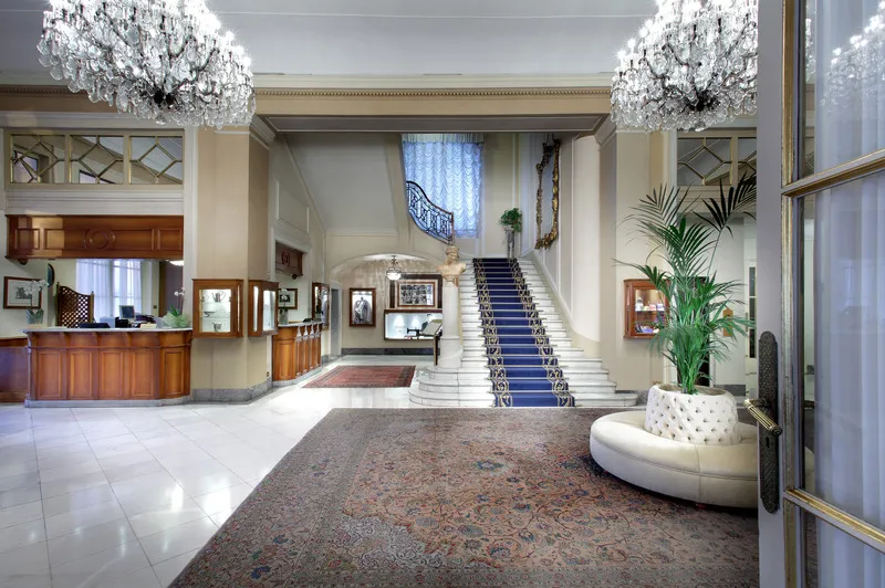 Lobby, Eurostars Hotel Excelsior, Naples