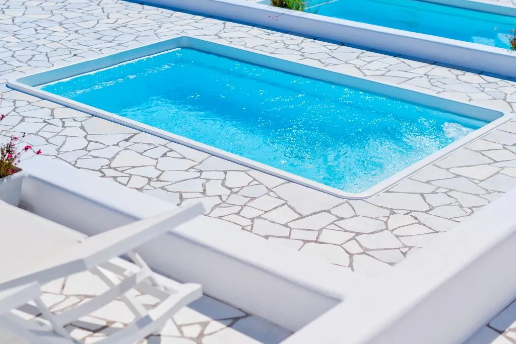 Pool, Katharos Pool Villas, Santorini