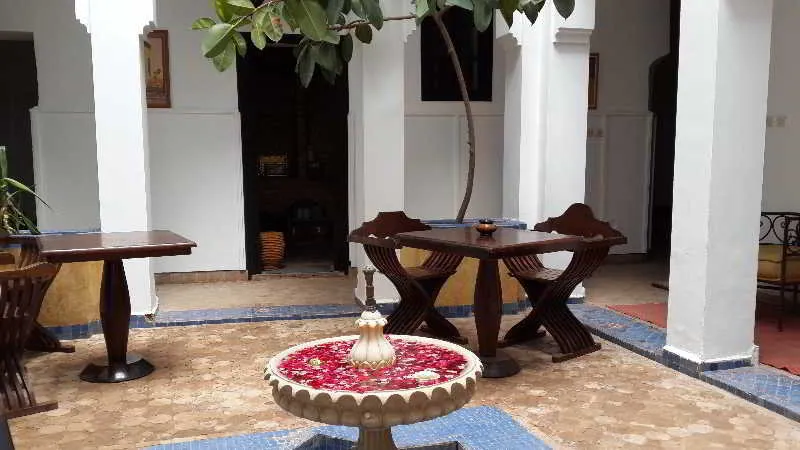 Lobby, Dar Naima, Marrakech
