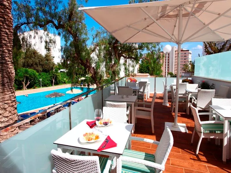 Terrace, Hotel Joan Miro Museum, Majorca