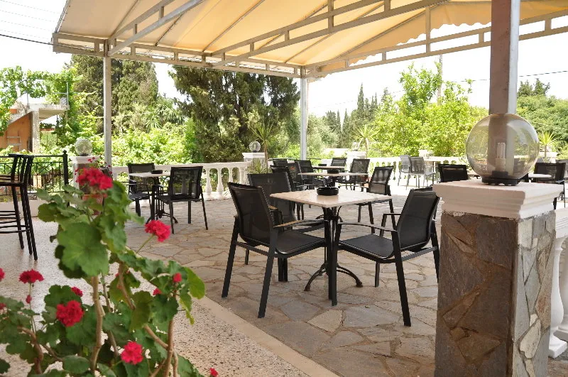 Terrace, Pyrros Hotel, Corfu