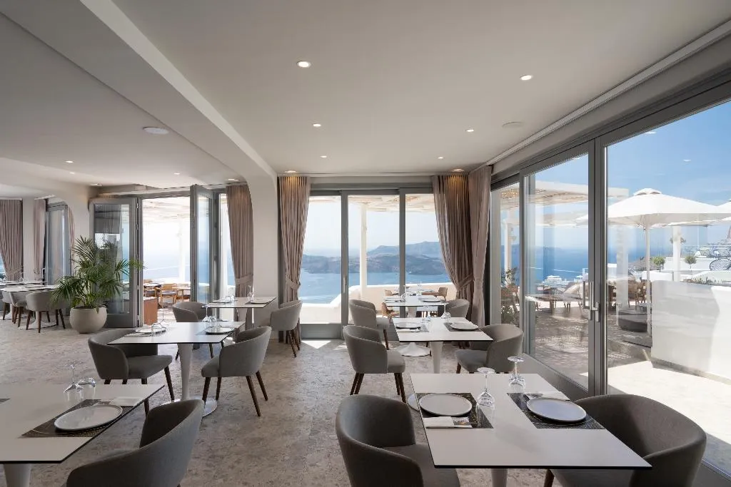 Restaurant, Volcano View Hotel, Santorini
