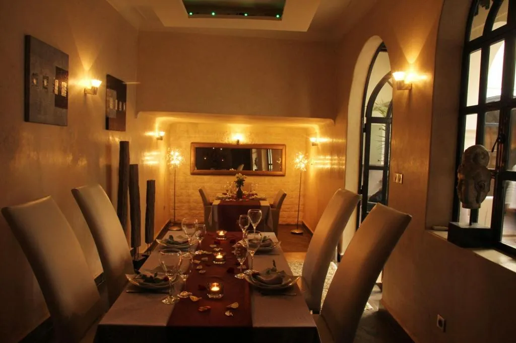 Restaurant, Riad Carllian, Marrakech
