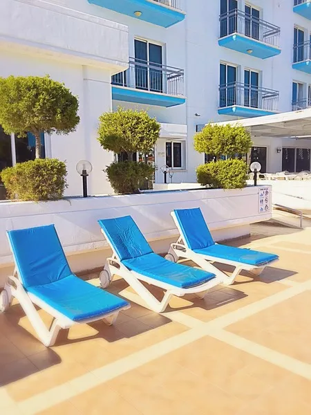 Pool, Blue Crane Hotel Apts, Cyprus