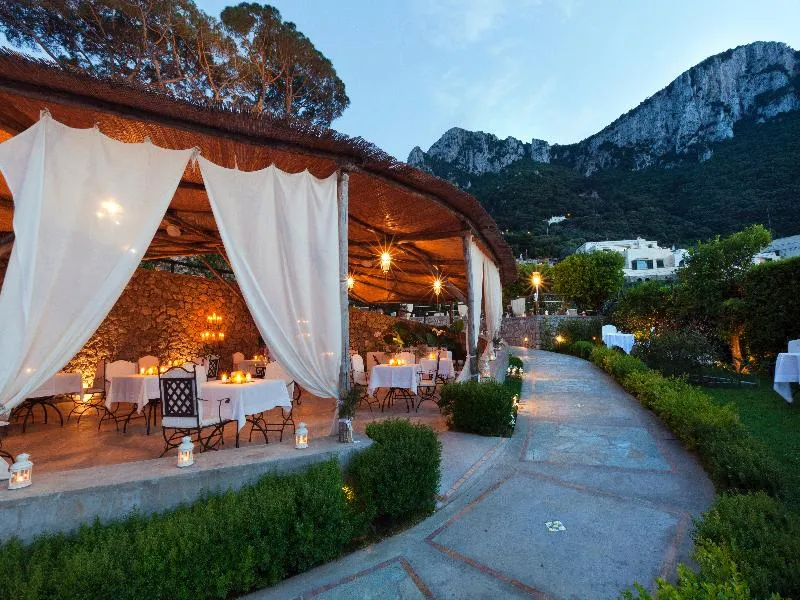 Restaurant, Villa Marina Capri Hotel & Spa, Naples