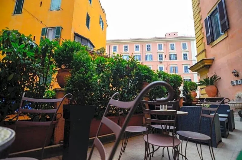 Lobby, Hotel Felice, Rome