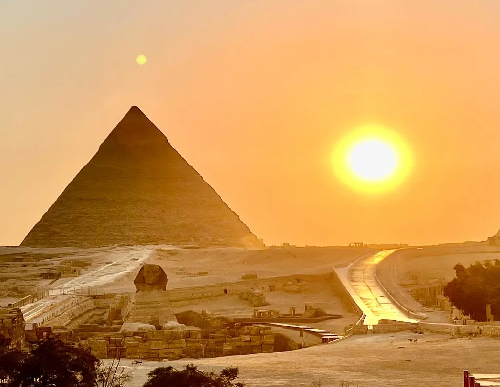 General view, Pyramids View Inn, Cairo