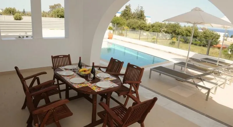 Terrace, Gennadi Aegean Horizon Villas, Rhodes