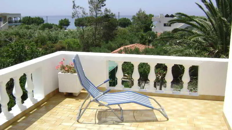 Terrace, Irene Villa, Crete