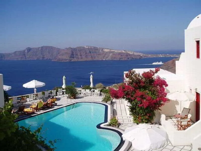 General view, Nikos Villas Apartments, Santorini