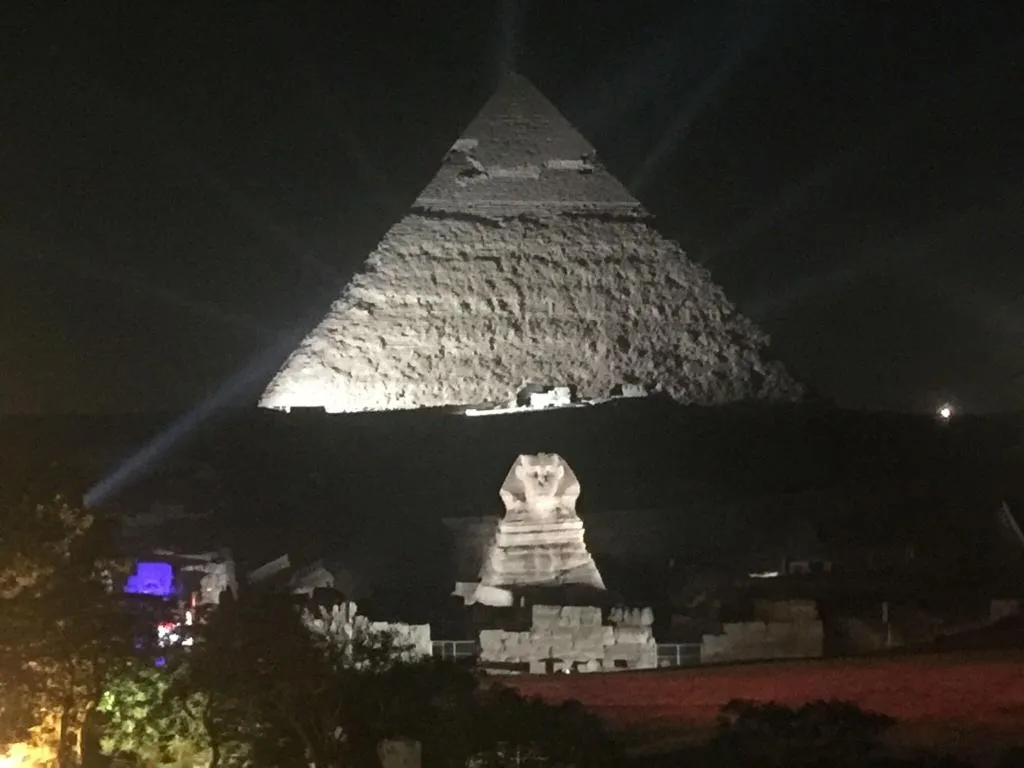 Terrace, Pyramids View Inn, Cairo