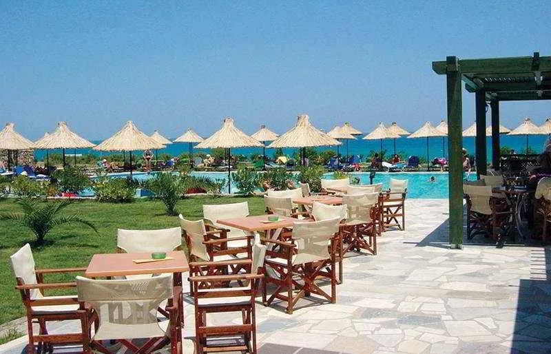 Terrace, Mediterraneo Hotel, Crete