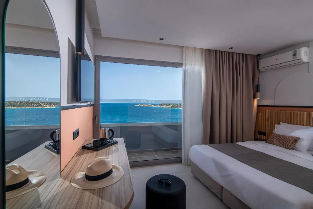 Double or Twin PREMIUM SEA VIEW Room, Mistral Bay, Crete
