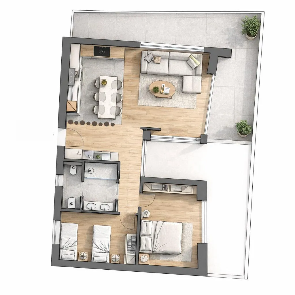 SUITE WITH JACUZZI WITH VIEWS Room, Ètra Suites & Apartments, Milan