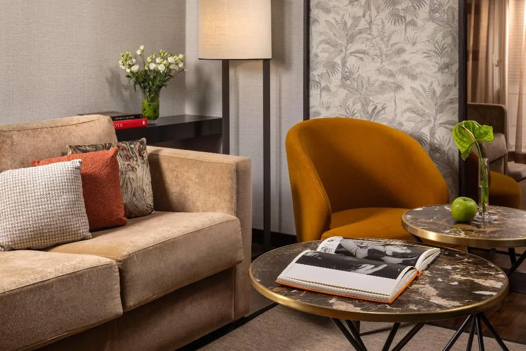 JUNIOR SUITE WITH BALCONY Room, NH Collection Madrid Palacio de Tepa, Madrid