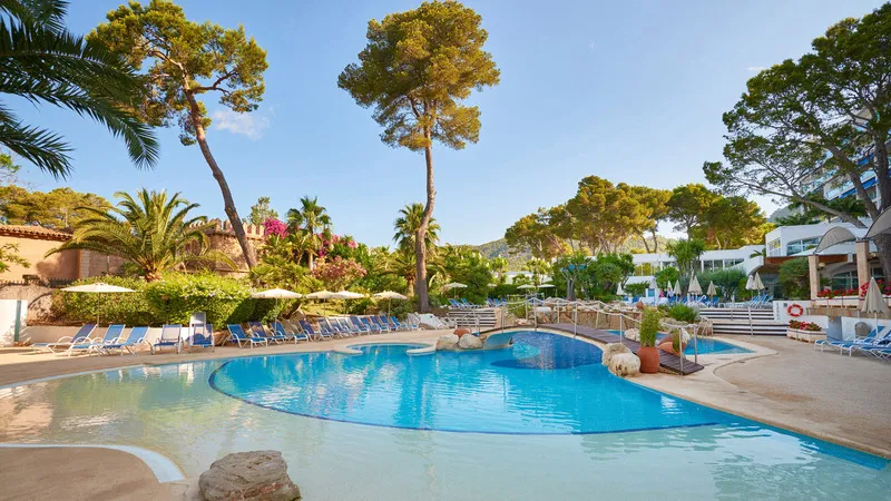 Pool, Hipotels Eurotel Punta Rotja, Majorca