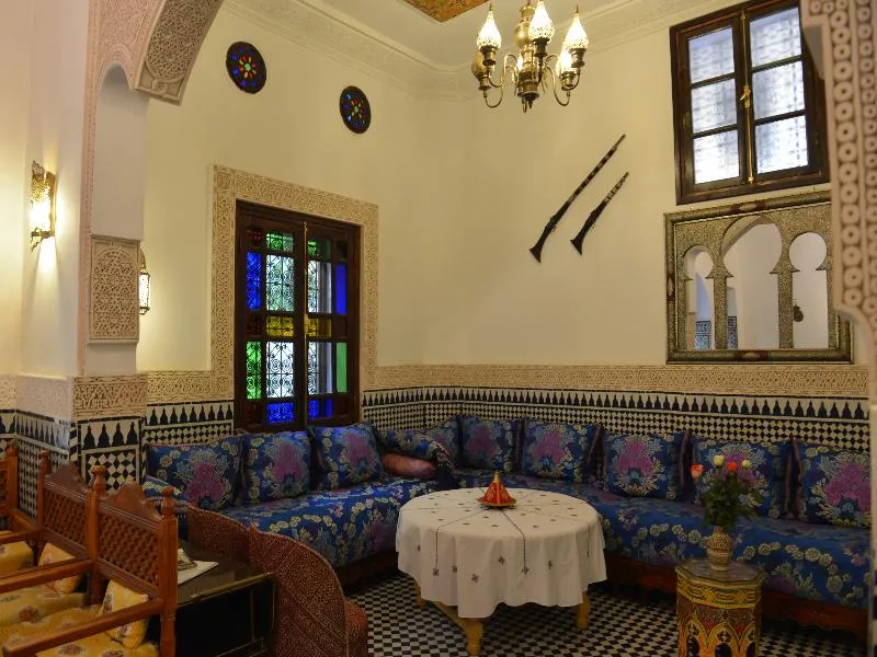 Lobby, Riad Jardin Chrifa, Fez
